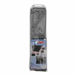 Husa protectie scaun pentru animale, 58x52cm, fixare tetiera, deschidere laterala, cu carabina zgarda, 04130 Compass