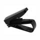 Suport ochelari, card, cu clema, prindere la parasolar, negru-crom, 06279 Compass