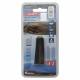 Suport ochelari, card, cu clema, prindere la parasolar, negru-crom, 06279 Compass