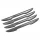 Set 4 bucati protectie usa, maner, carbon, 15x1.5cm, 34309 Compass