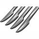 Set 4 bucati protectie usa, maner, carbon, 15x1.5cm, 34309 Compass