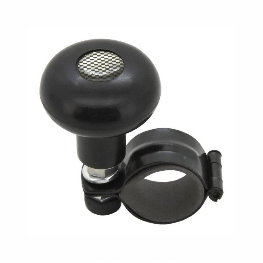 Nuca volan rotunda, neagra cu bulina carbon, 06431 Compass 