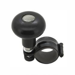 Nuca volan rotunda, neagra cu bulina carbon, 06431 Compass 