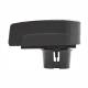 Suport pahar si telefon, rotativ, cu baza ajustabila, multifunctional, negru-crom, Select, 06271 Compass