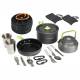 Set vase gatit camping, outdoor, 15 componente, cu oala, tigaie, ceainic, tacamuri, pahare, carabine, pentru 2 persoane 83006 Carmotion