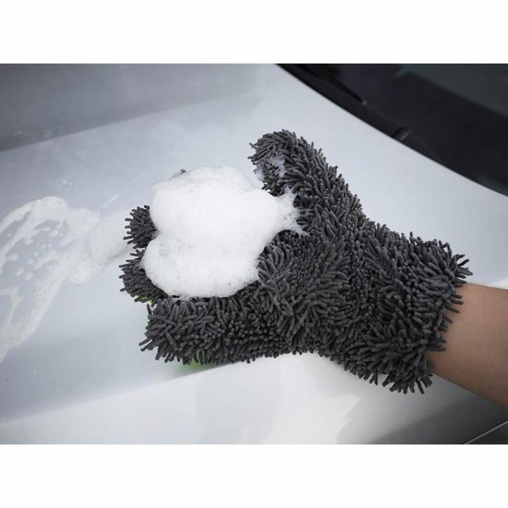 Manusa din microfibra, multifunctionala, verde-gri, Finger Wash, 58449 Carmotion Manusa din microfibra, multifunctionala, verde-gri, Finger Wash, 58449 Carmotion