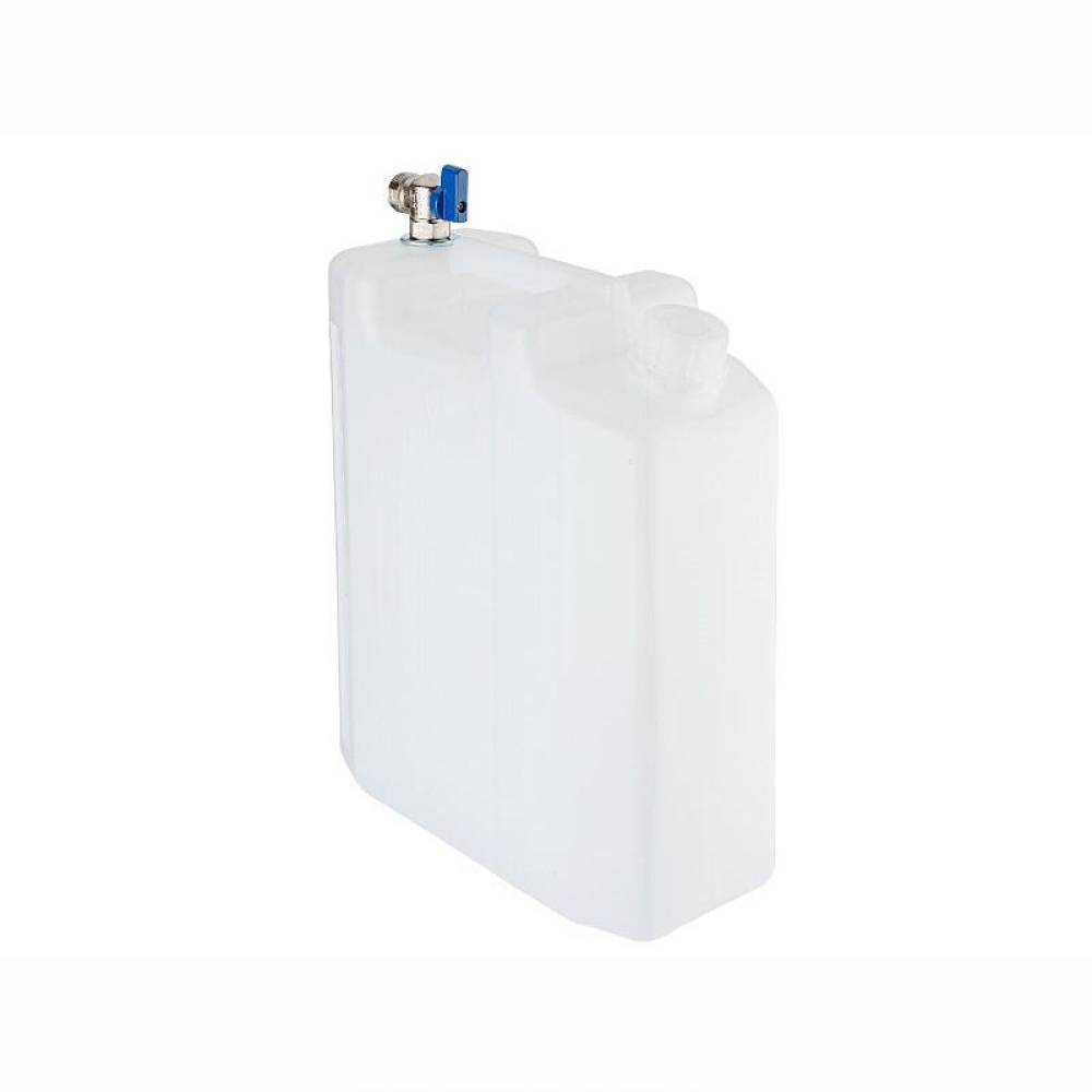 Canistra apa potabila 10L, cu robinet metal, filet fi26mm, alba, atestata alimentar, 86957 Carmotion