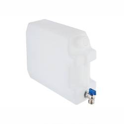 Canistra apa potabila 10L, cu robinet metal, filet fi26mm, alba, atestata alimentar, 86957 Carmotion