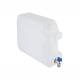 Canistra apa potabila 10L, cu robinet metal, filet fi26mm, alba, atestata alimentar, 86957 Carmotion