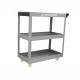 Carucior metalic cu rafturi scule, cu suport surubelnite, 86841 Carmotion 