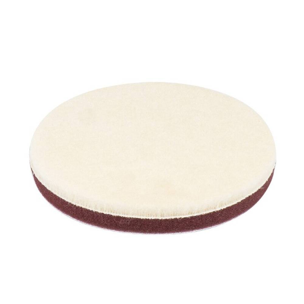 Disc polisare fi125mm, din lana, cu velcro, Hard 03706 Amio 