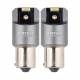 Set 2 becuri semnalizare, 4 LED-uri SMD1860, 12-24V, BAU15S PY21W, Canbus, galben, Pro Series 03594 Amio