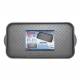 Tava incaltaminte, interior-exterior, 74x37cm, negru mat, 04142 Compass 