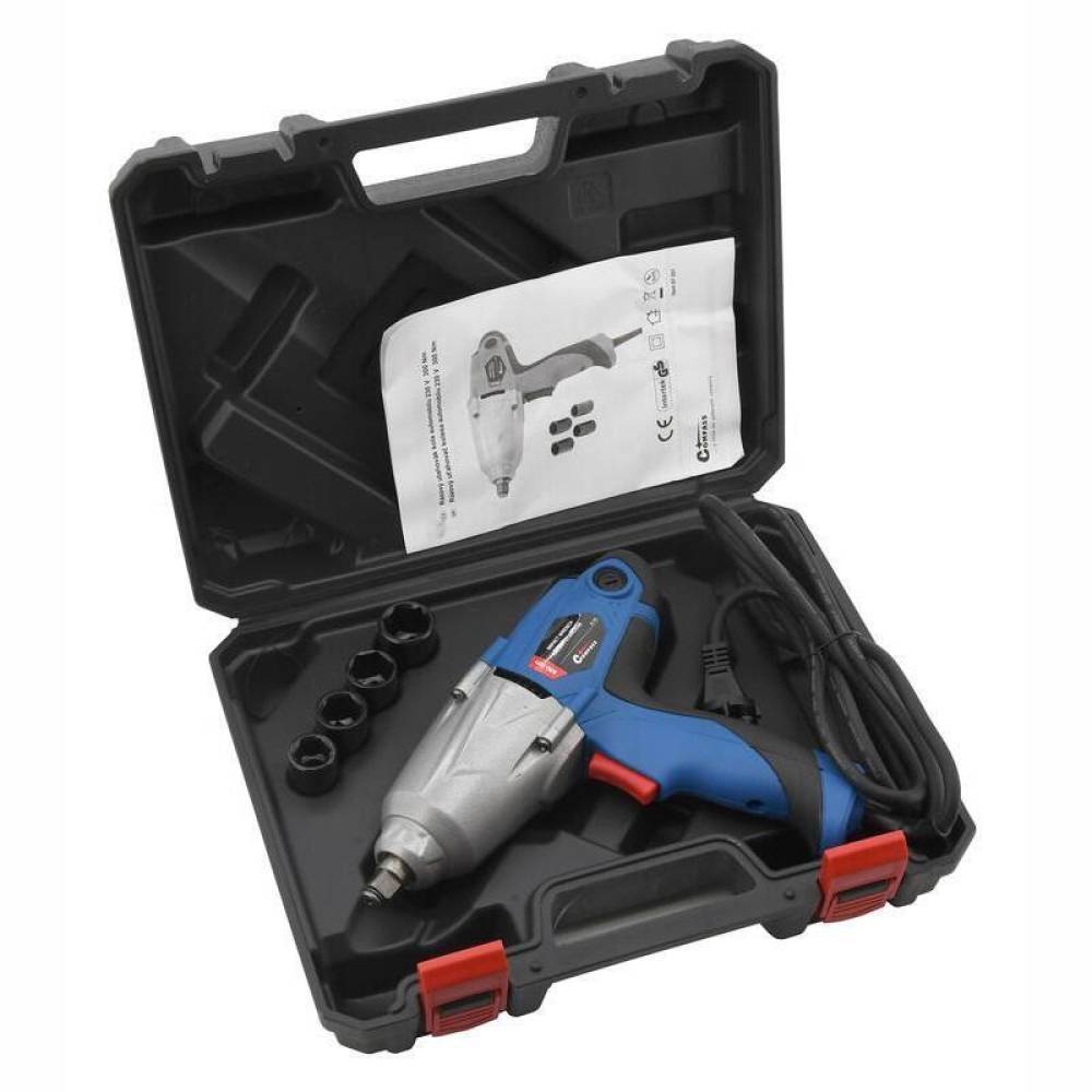 Pistol electric de impact, 1/2inch, 220V, 450W, 300Nm, cu 4 tubulare, 07251 Compass Pistol electric de impact, 1/2inch, 220V, 450W, 300Nm, cu 4 tubulare, 07251 Compass