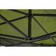 Cort pavilion de gradina, petreceri, metalic, 3x6m, pliabil, antiploaie 600D, verde, 13339 Cattara