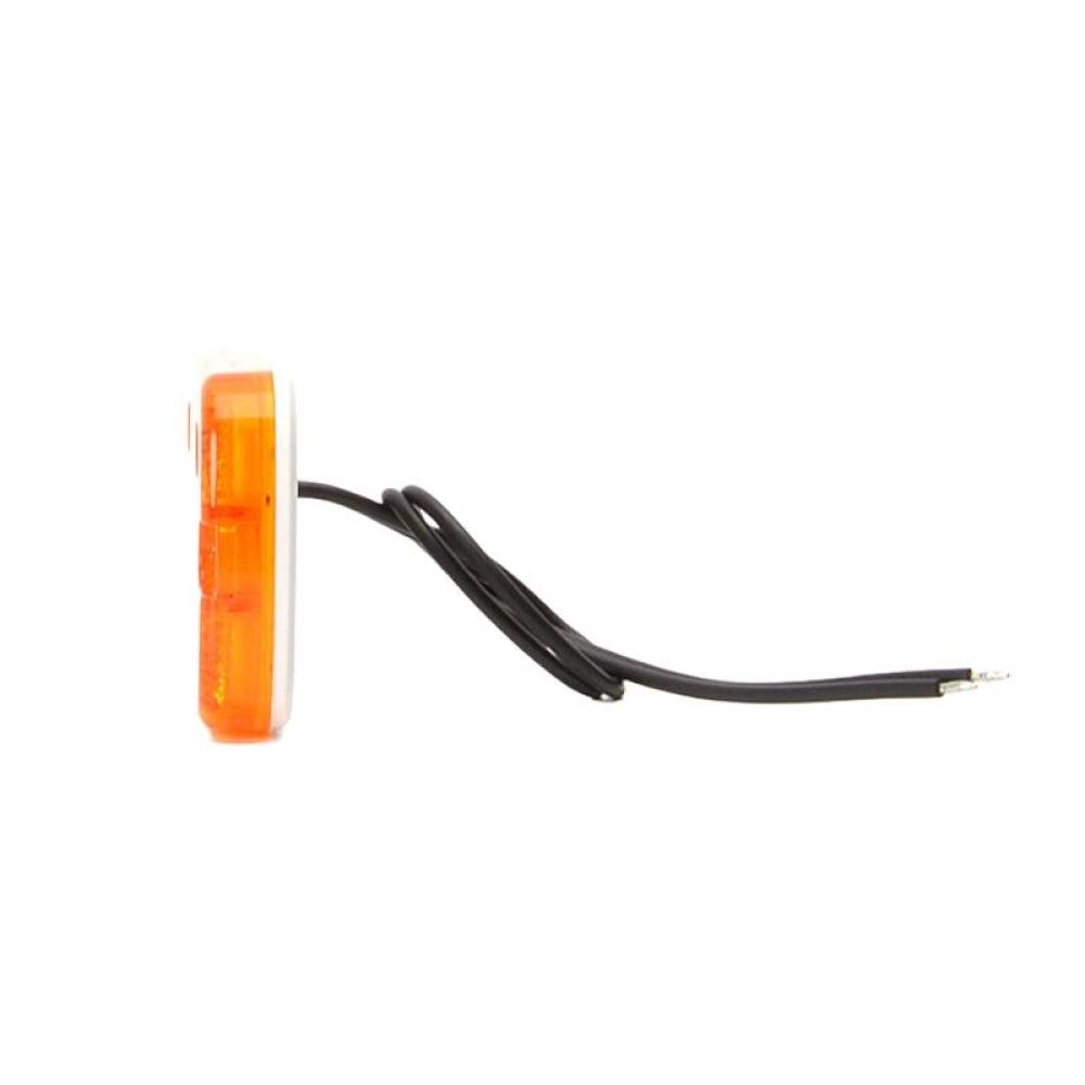 Lampa gabarit 105x45, LED, Stripe, galbena, cu suport, 12-24V, W128 904 Was