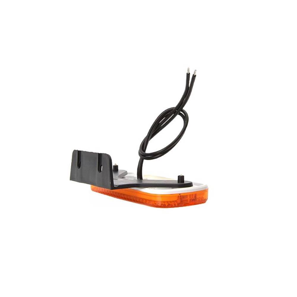 Lampa gabarit 105x45, LED, Stripe, galbena, cu suport, 12-24V, W128 904 Was