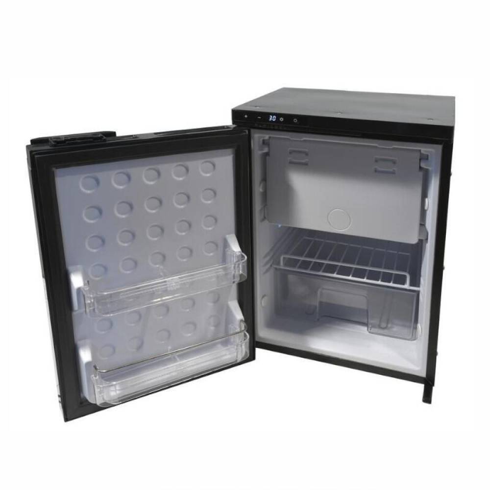 Frigider auto cu compresor 50L, 12V-24V, 60W, -20°C, incorporabil, conectare bluethooth, cu aplicatie pe telefon, negru, 07076 Alpicool