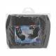Perna scaun cu ventilatie, 12V, textil si piele sintetica, 3 trepte de viteza, negru, Dave Air, 04083 Compass