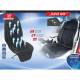 Perna scaun cu ventilatie, 12V, textil si piele sintetica, 3 trepte de viteza, negru, Dave Air, 04083 Compass