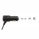 Perna scaun cu ventilatie, 12V, textil si piele sintetica, 3 trepte de viteza, negru, Dave Air, 04083 Compass