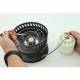 Set vase gatit camping, outdoor, 9 componente, cu oala, tigaie, arzator, maner, aprinzator, pentru 2 persoane, 13610 Cattara