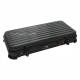 Aragaz portabil camping, cu 2 arzatoare, aprindere piezo, putere 2 x 2.2 kW, consum 320 g/h, capac, Traveler Family 13596 Cattara