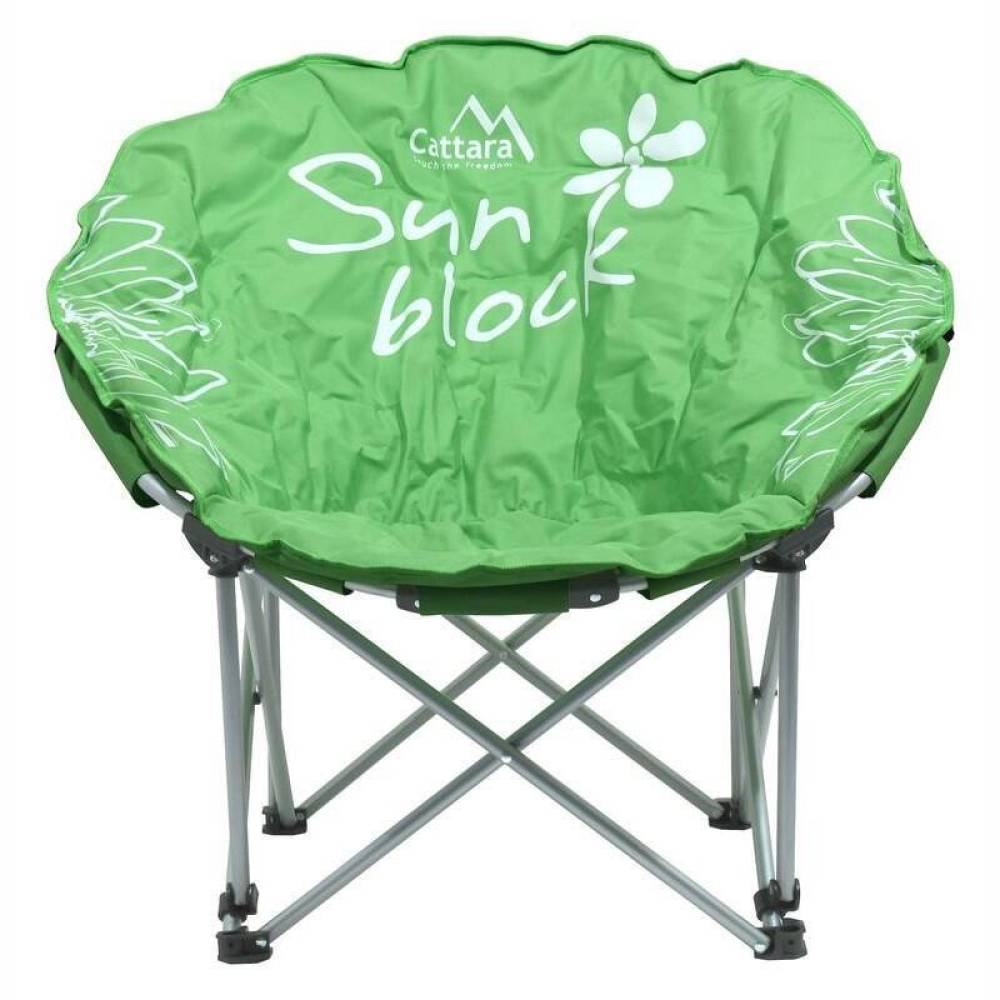 Scaun camping pliabil, verde, Flowers, 13470 Cattara Scaun camping pliabil, verde, Flowers, 13470 Cattara