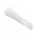 Set 25 coliere plastic 370x7.5mm, albe, 42278 CarCo