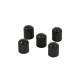Capacele plastic pentru valva, negre, punga 100 buc, MH-VC01