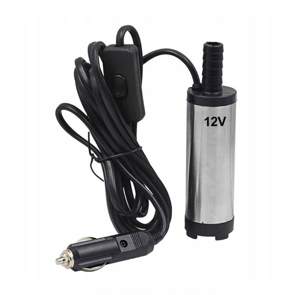 Pompa electrica scos combustibil 12V-230V, 20W, 15l/min, submersibila, fi38, Rebeka 61063 CarCo