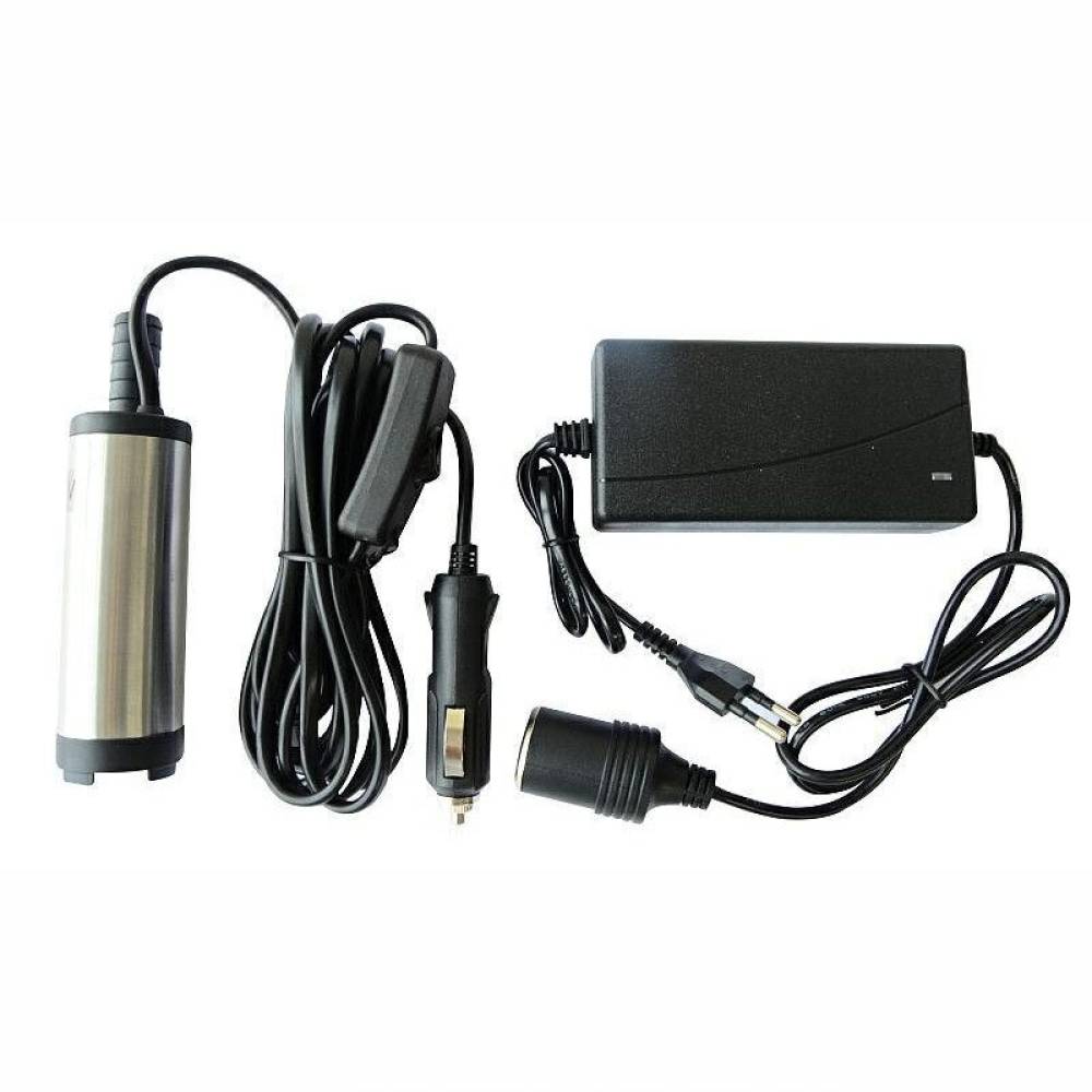 Pompa electrica scos combustibil 12V-230V, 20W, 15l/min, submersibila, fi38, Rebeka 61063 CarCo
