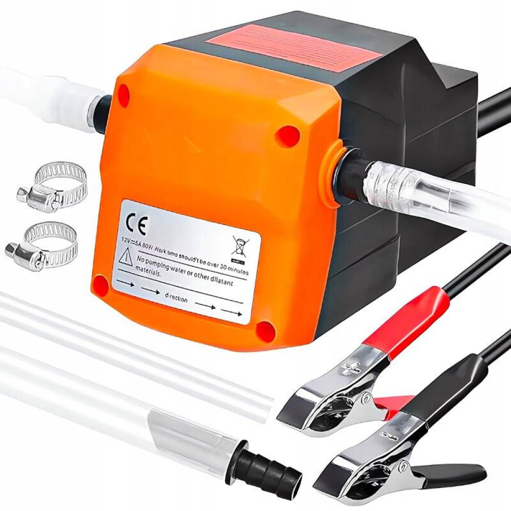 Pompa electrica transfer ulei 12V, 80W, 4L/min, 70 dB, Laura 61330 CarCo