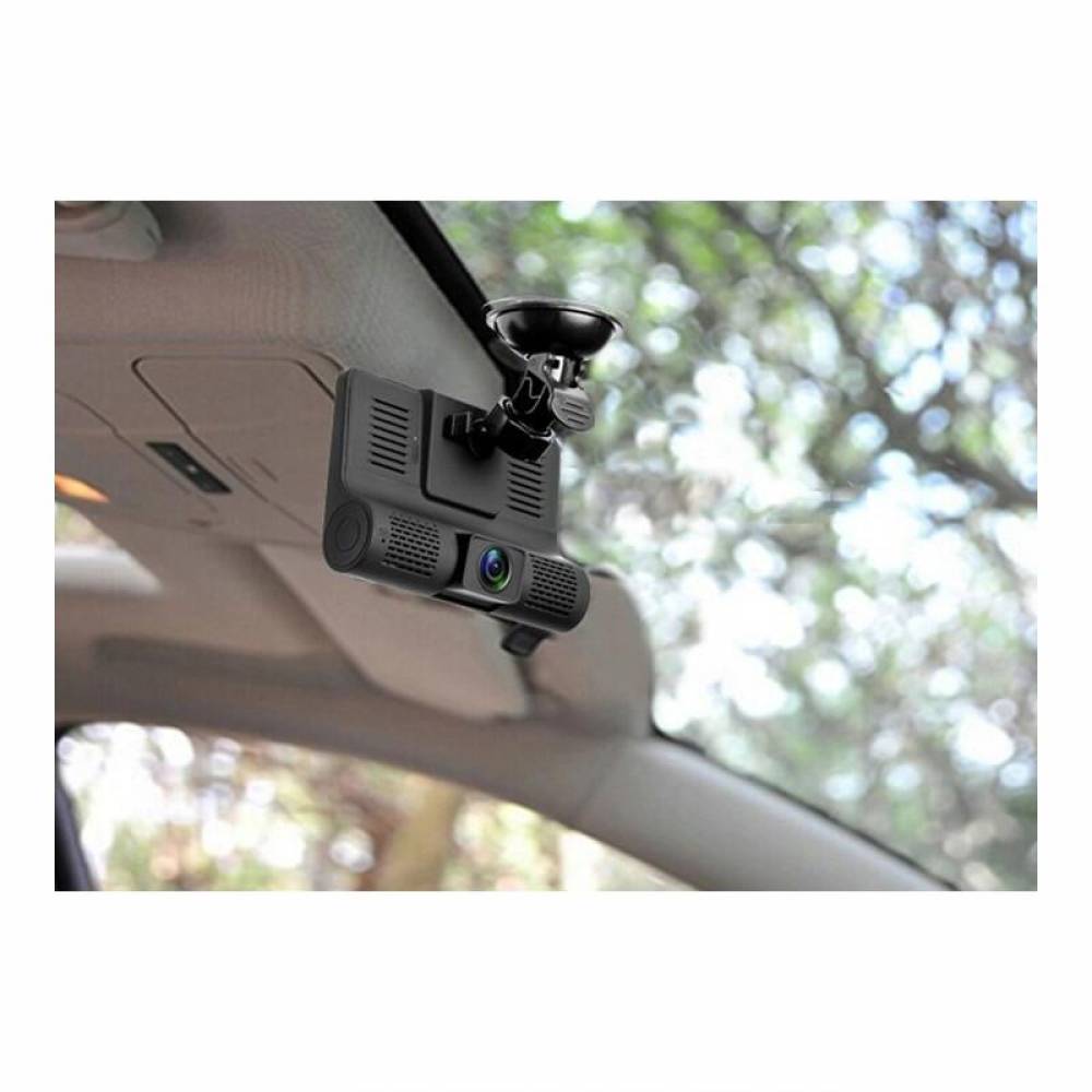 Camera video DVR auto, 3 camere, fata-spate-interior, Full HD 1296P, cu WiFi, ecran 4'', microSD, G-Sensor, montare parbriz sau oglinda, CHS-J-909DVR-3 247Lighting Camera video DVR auto, 3 camere, fata-spate-interior, Full HD 1296P, cu WiFi, ecran 4'', microSD, G-Sensor, montare parbriz sau oglinda, CHS-J-909DVR-3 247Lighting