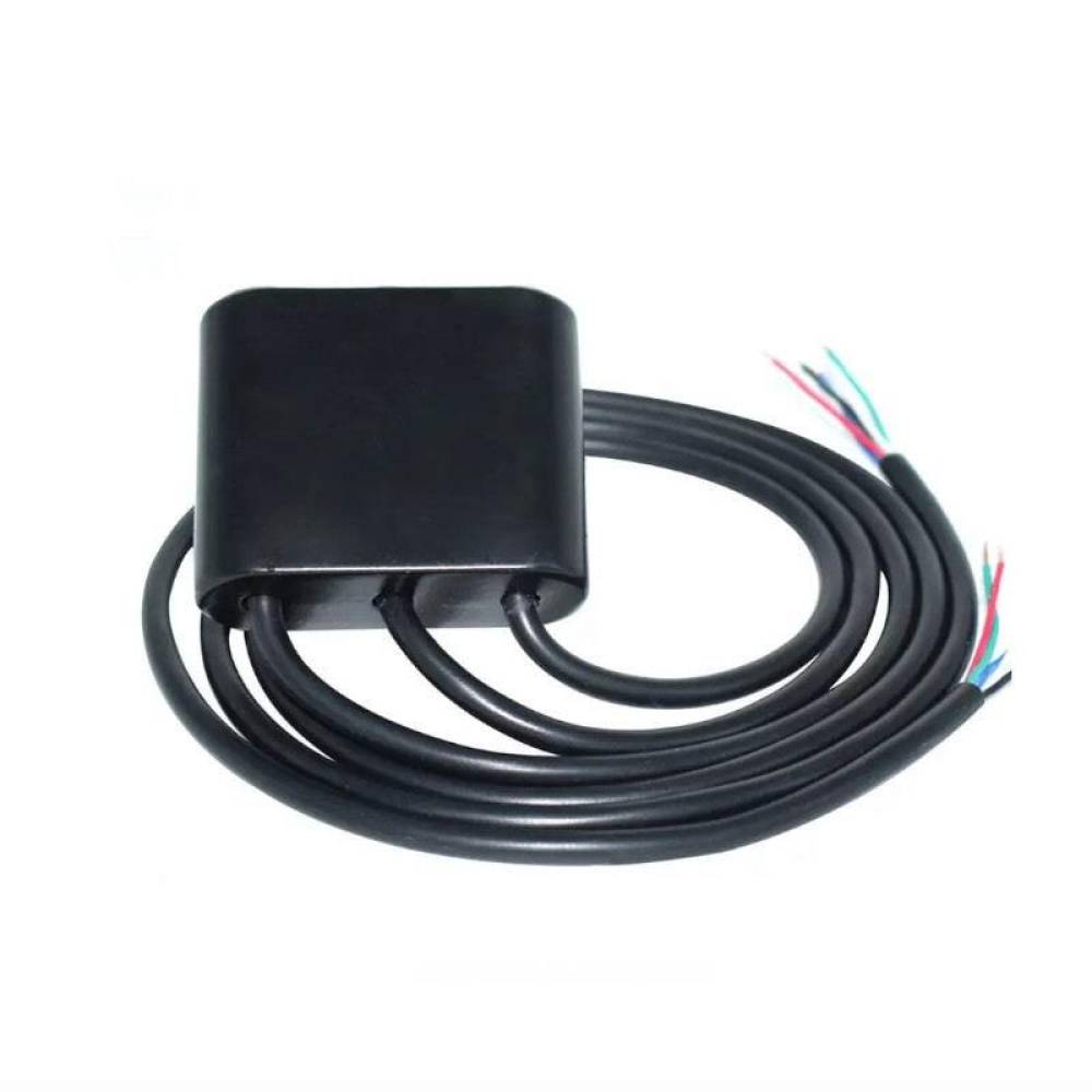 Intrerupator 3 butoane, iluminare LED diferite culori, aluminiu, pentru scuter, atv, prindere pe ghidon, WCC001