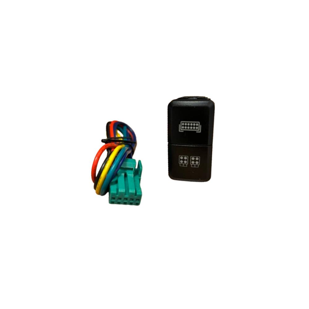 Intrerupator dual 2xOn/Off -drept. 4.5x2.5cm, 5pini, 12/24v Proiectoare, Carmot \art STA002b