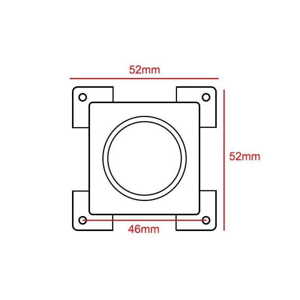 Priza bricheta incastrabila, 12V, compatibila VW, DS1201 CarCo
