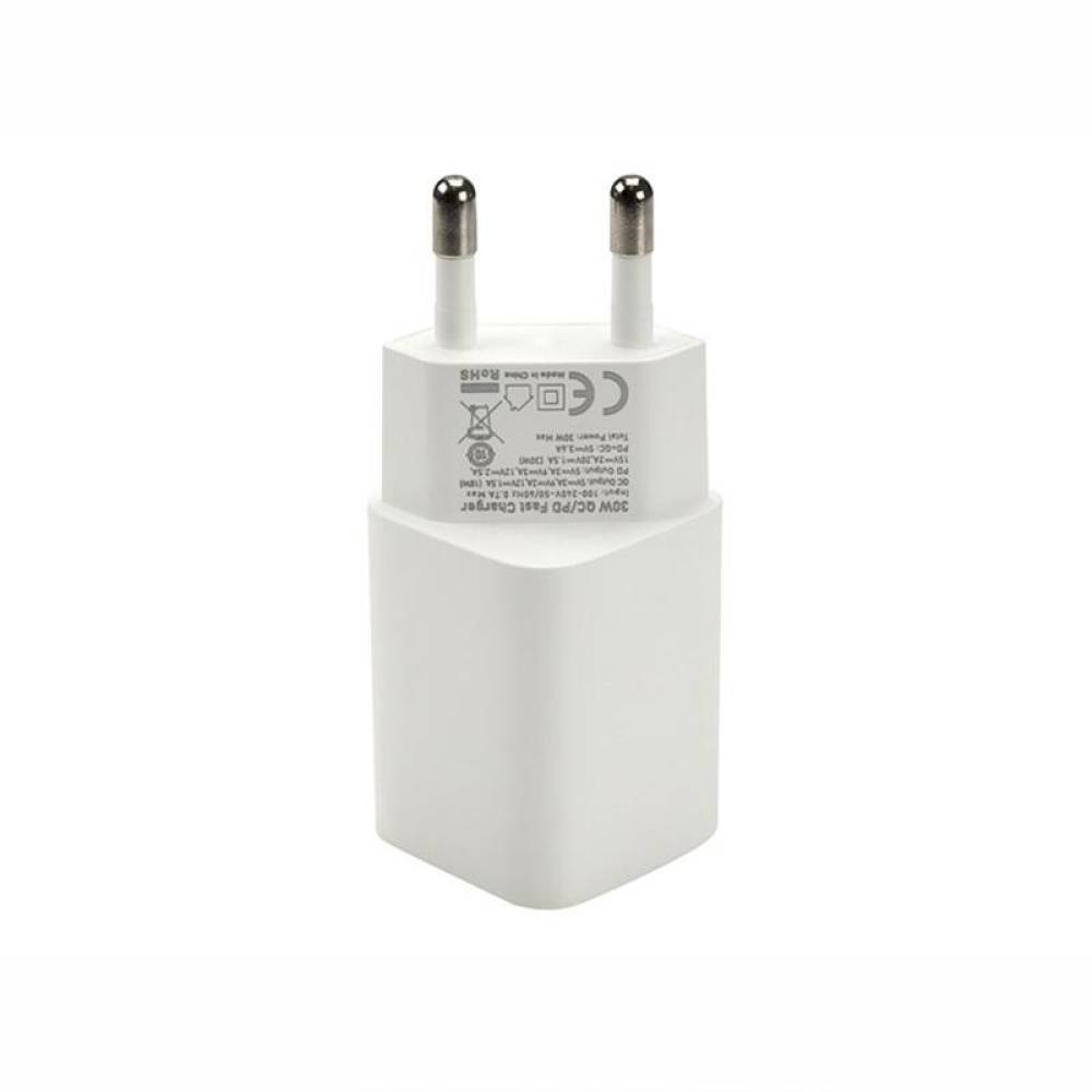 Incarcator rapid cu 2 USB-uri, priza 220V, 5V, 30W, USB-C, USB-A, 63045 MyWay