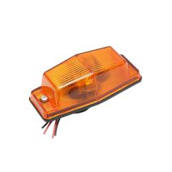 Lampa gabarit 130x54, bec R10W, 12-24V, galbena, Double Burner, FR0221 Formplas