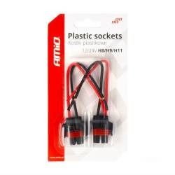 Set 2 mufe bec pentru H8, H9 si H11, 03182 Amio