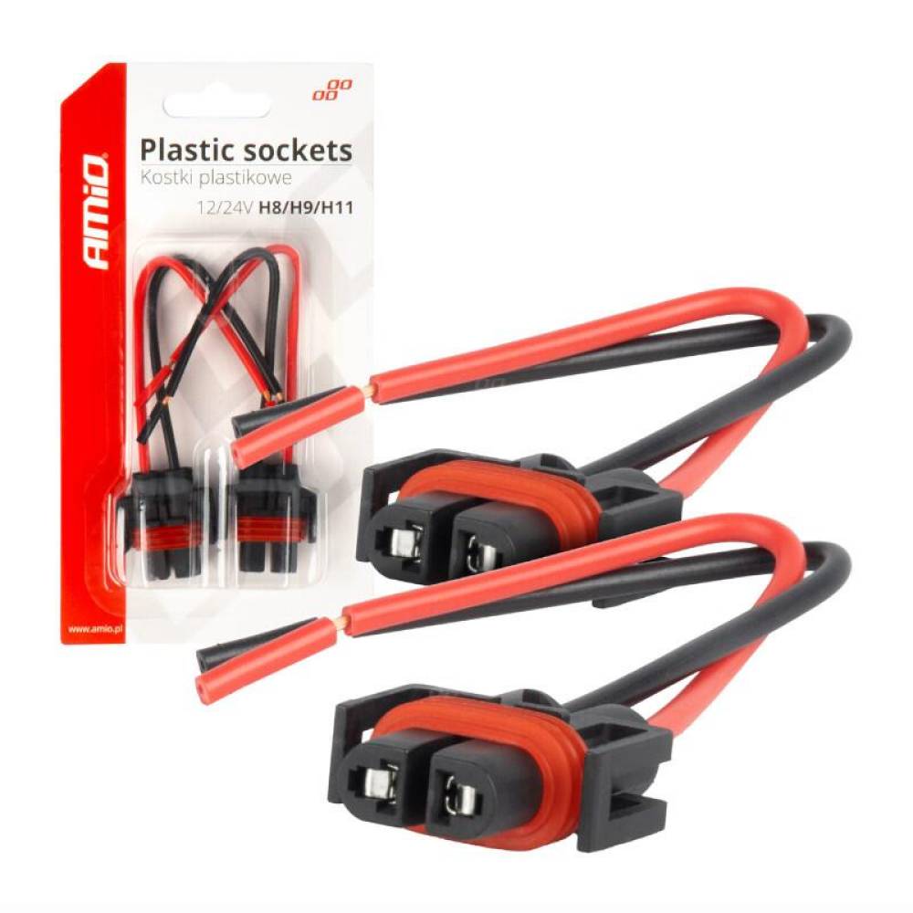 Set 2 mufe bec pentru H8, H9 si H11, 03182 Amio