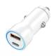 Incarcator auto 2xUSB, 12-24V, USB-A si USB-C, 20W, alb, 03881 Amio Incarcator auto 2xUSB, 12-24V, USB-A si USB-C, 20W, alb, 03881 Amio