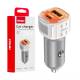 Incarcator auto 2xUSB, 12-24V, USB-A si USB-C, 38W, alb-portocaliu, 03883 Amio Incarcator auto 2xUSB, 12-24V, USB-A si USB-C, 38W, alb-portocaliu, 03883 Amio