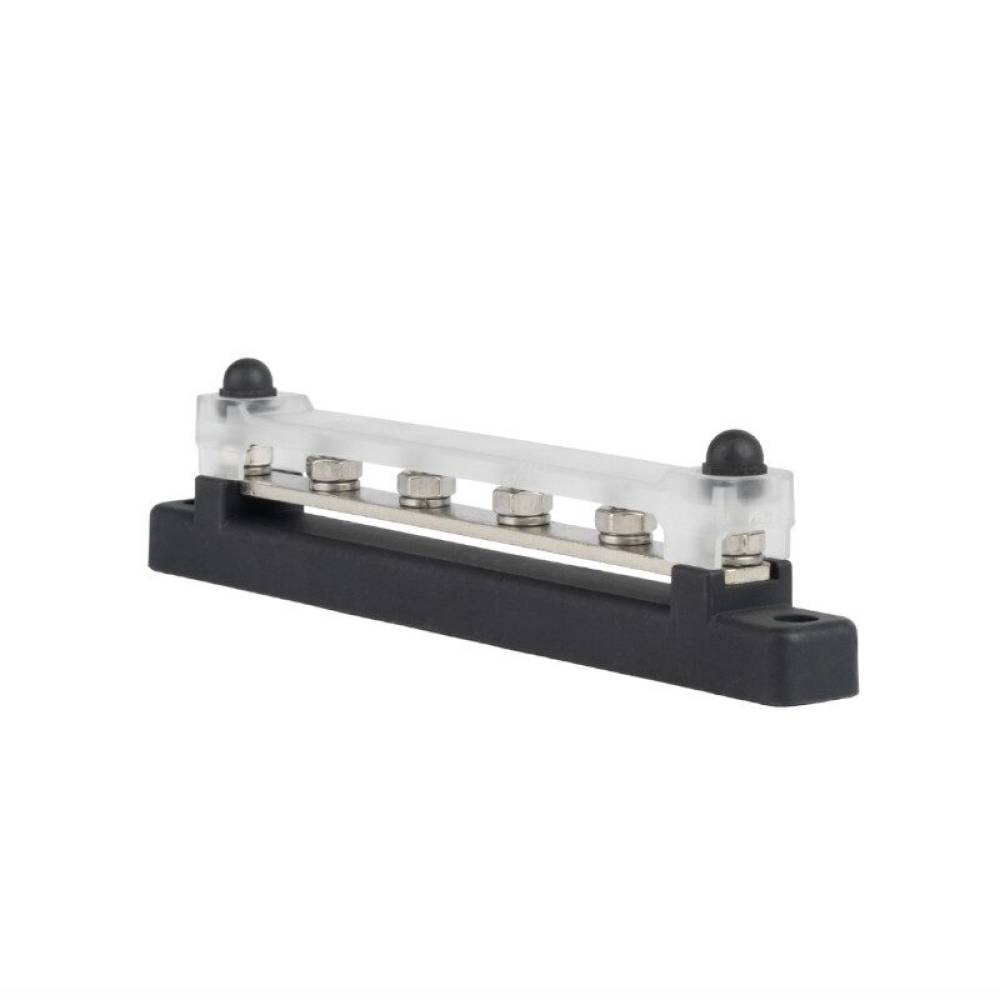 Conector fire electrice universal, 4 poli, 12-48V, 150A, cu capac, busbar, bara colectoare,  03808 TruckLed