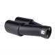 Ornament toba, interior 32-52, exterior 160x76, L245, dublu, negru mat, 04063 Amio