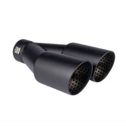 Ornament toba, interior 32-52, exterior 160x76, L245, dublu, negru mat, 04063 Amio