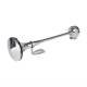 Claxon 12-24V, 120dB, 1 pipa rotunda, 52cm, crom, HighTone 04077 Amio