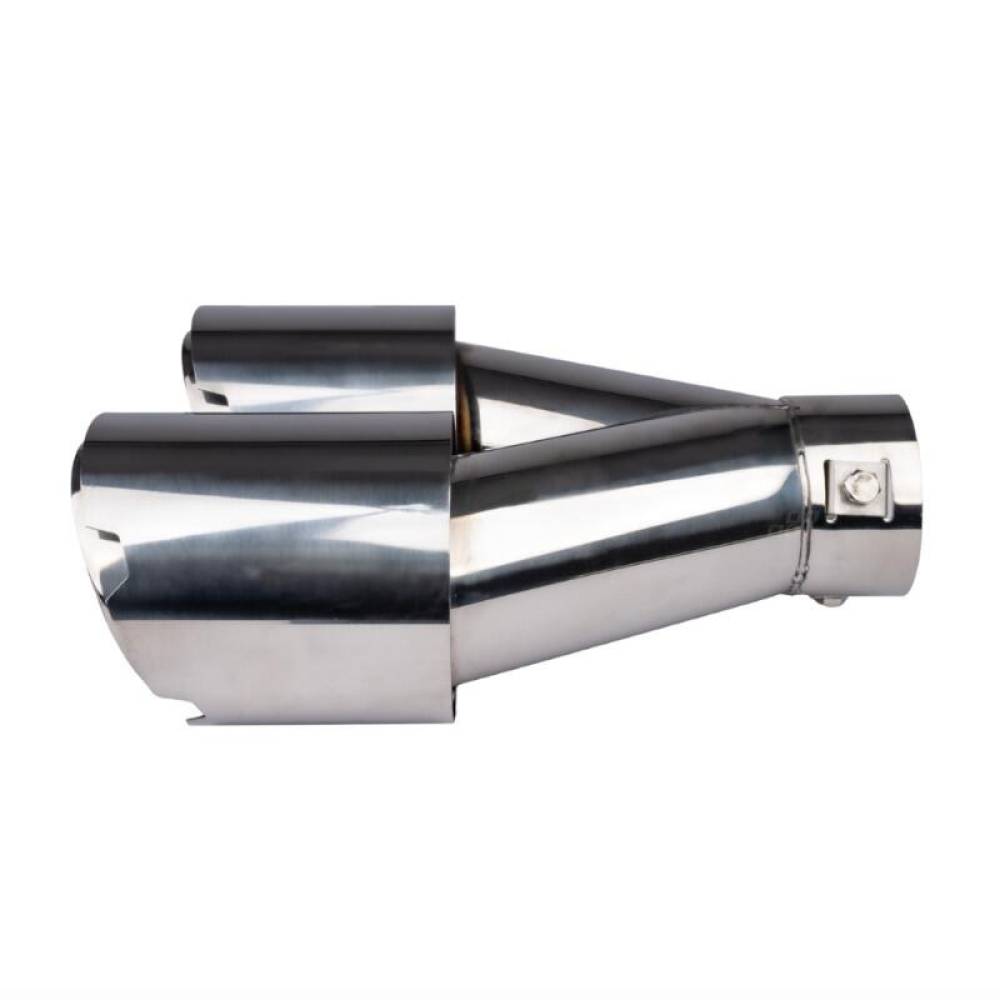 Ornament toba, interior 32-52, exterior 190x89, L245, dublu, crom, stanga, 04067 Amio