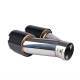 Ornament toba, interior 32-52, exterior 190x89, L245, dublu, crom-carbon, dreapta, 04070 Amio