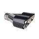 Ornament toba, interior 32-52, exterior 190x89, L245, dublu, crom-carbon, dreapta, 04070 Amio